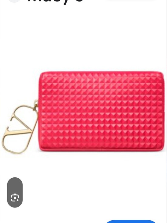 Valentino Handbags - Valentino Bright Red Zip Wristlet with Gold Hardware Nwt